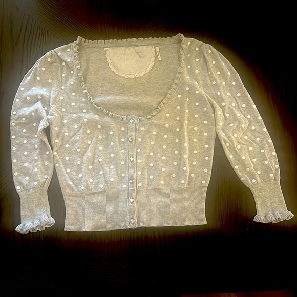 Guess Jeans cropped Cardigan. Size M - Picture 2 of 9